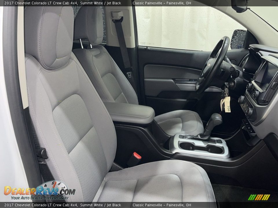 2017 Chevrolet Colorado LT Crew Cab 4x4 Summit White / Jet Black Photo #25