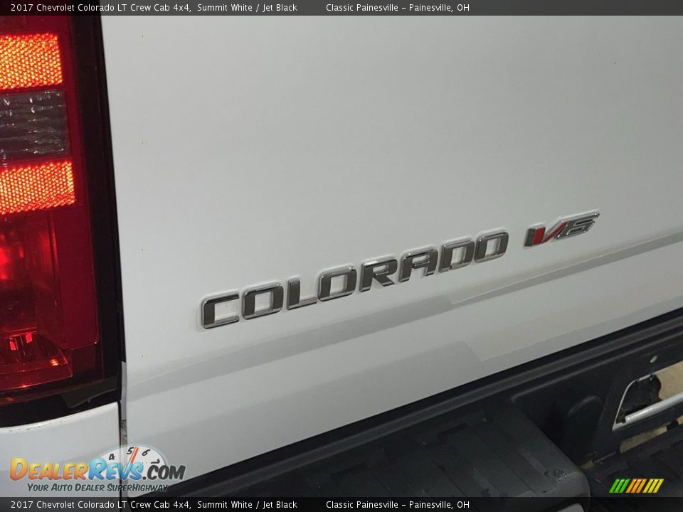 2017 Chevrolet Colorado LT Crew Cab 4x4 Summit White / Jet Black Photo #29