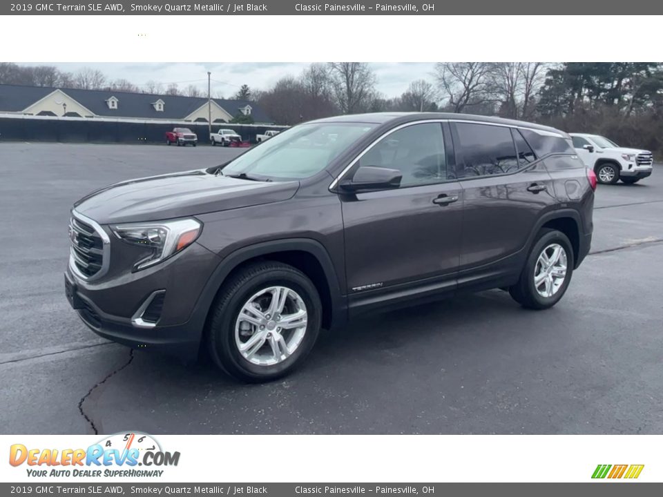 2019 GMC Terrain SLE AWD Smokey Quartz Metallic / Jet Black Photo #4