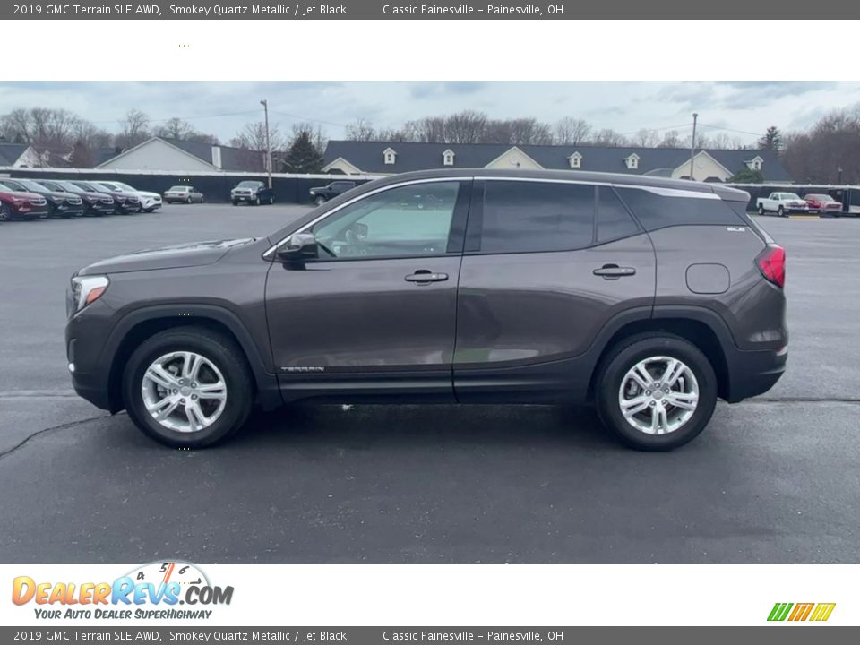 2019 GMC Terrain SLE AWD Smokey Quartz Metallic / Jet Black Photo #5