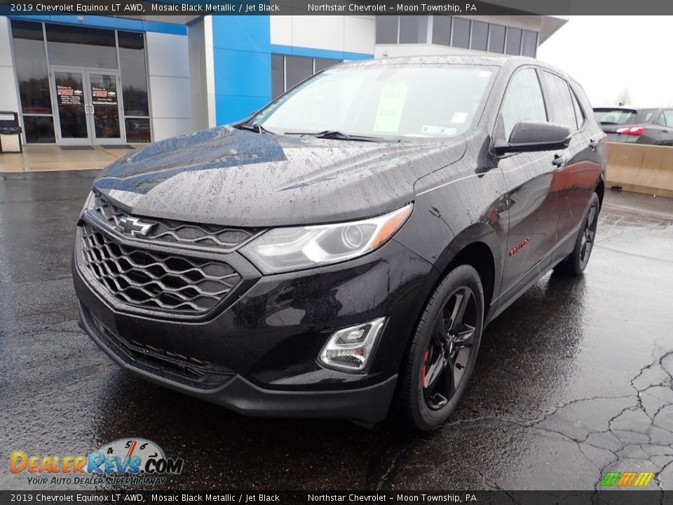 2019 Chevrolet Equinox LT AWD Mosaic Black Metallic / Jet Black Photo #2