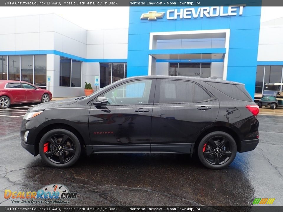 2019 Chevrolet Equinox LT AWD Mosaic Black Metallic / Jet Black Photo #3