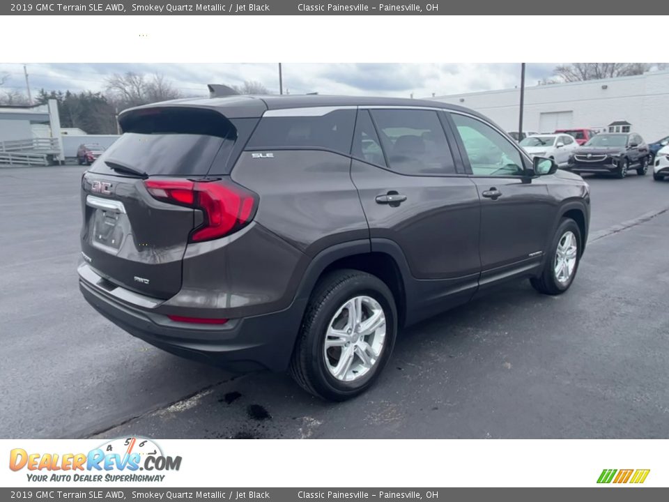 2019 GMC Terrain SLE AWD Smokey Quartz Metallic / Jet Black Photo #8