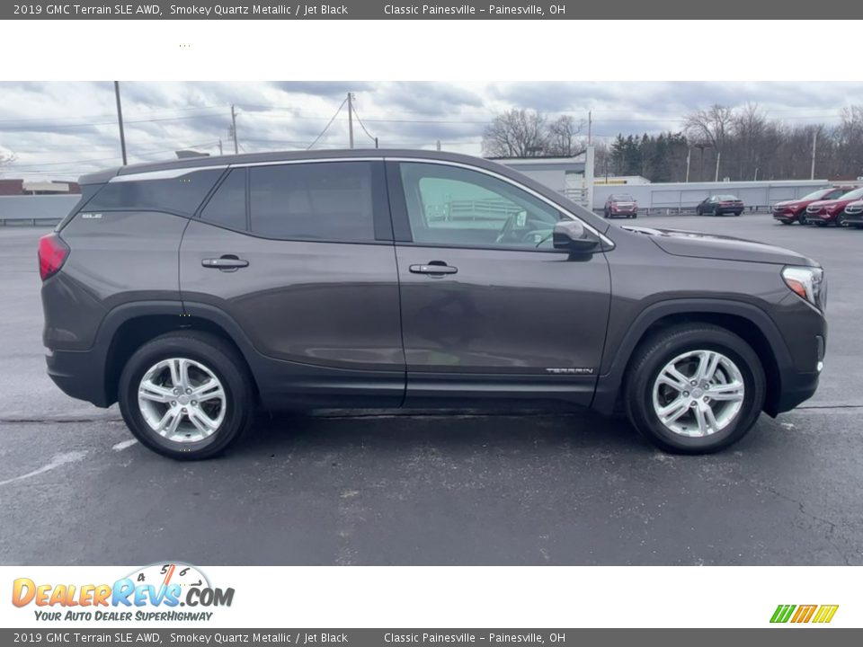 2019 GMC Terrain SLE AWD Smokey Quartz Metallic / Jet Black Photo #9