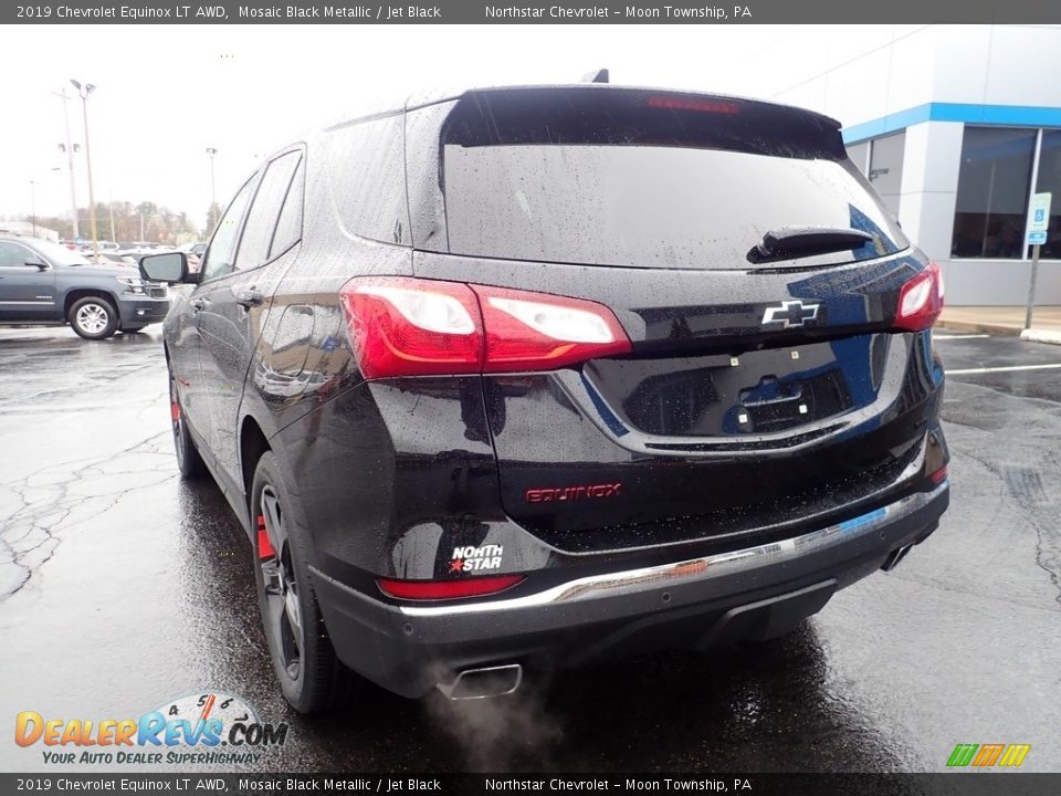 2019 Chevrolet Equinox LT AWD Mosaic Black Metallic / Jet Black Photo #5