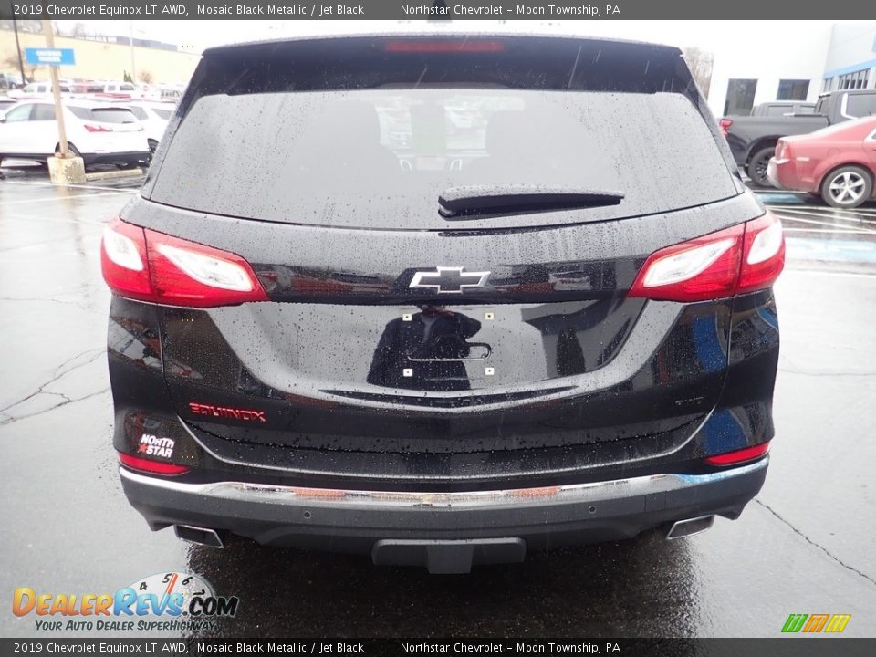 2019 Chevrolet Equinox LT AWD Mosaic Black Metallic / Jet Black Photo #6