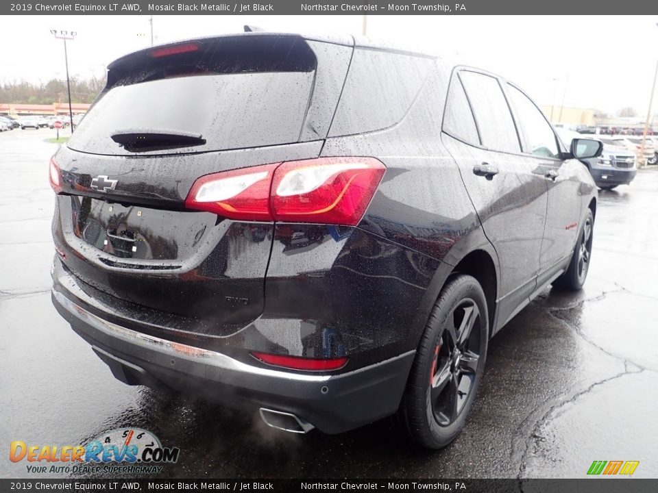 2019 Chevrolet Equinox LT AWD Mosaic Black Metallic / Jet Black Photo #8