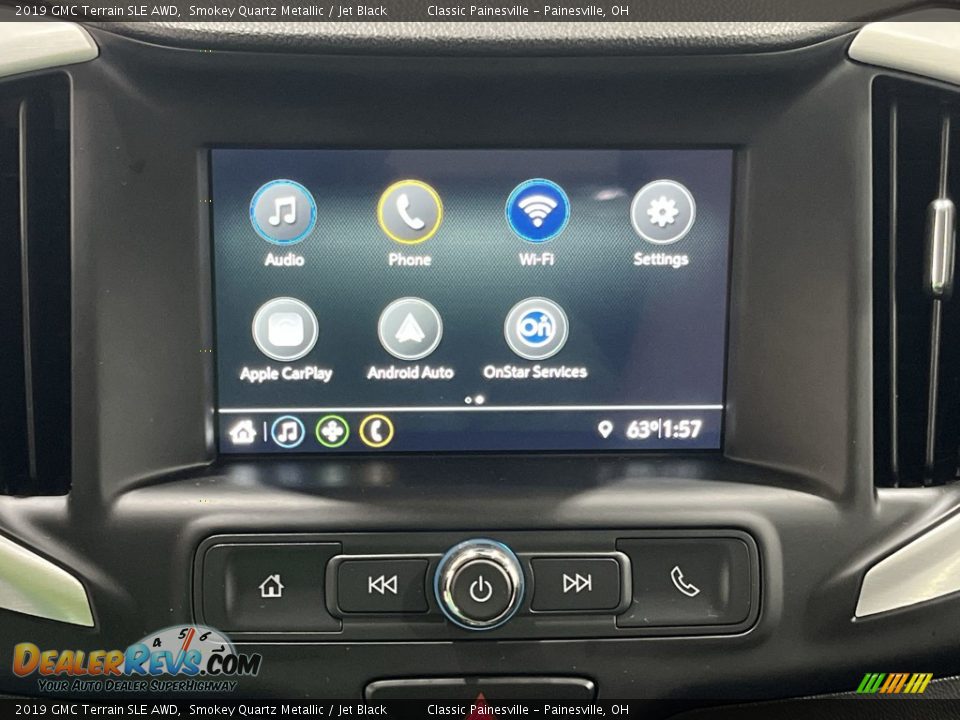 2019 GMC Terrain SLE AWD Smokey Quartz Metallic / Jet Black Photo #13