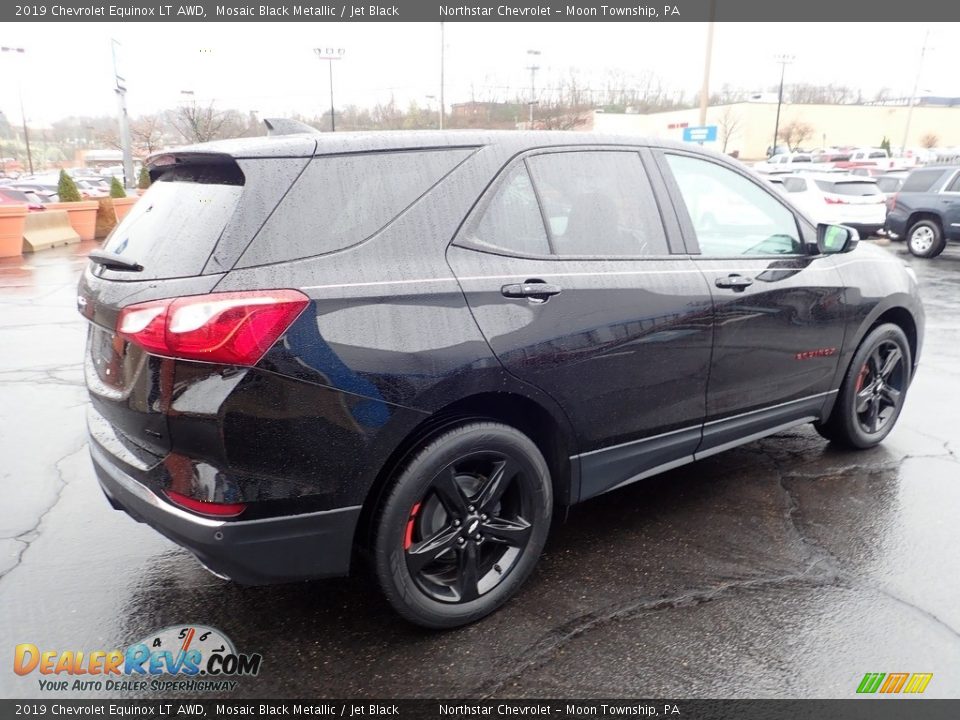 2019 Chevrolet Equinox LT AWD Mosaic Black Metallic / Jet Black Photo #9