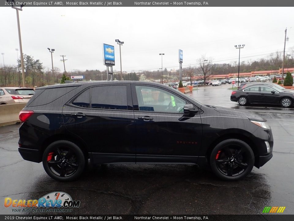 2019 Chevrolet Equinox LT AWD Mosaic Black Metallic / Jet Black Photo #10