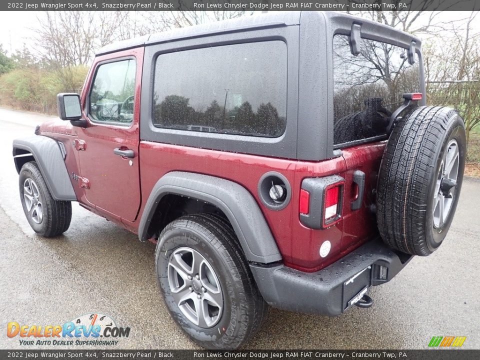 2022 Jeep Wrangler Sport 4x4 Snazzberry Pearl / Black Photo #3