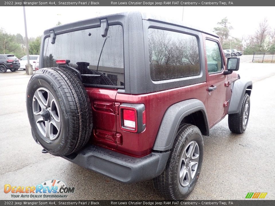 2022 Jeep Wrangler Sport 4x4 Snazzberry Pearl / Black Photo #5