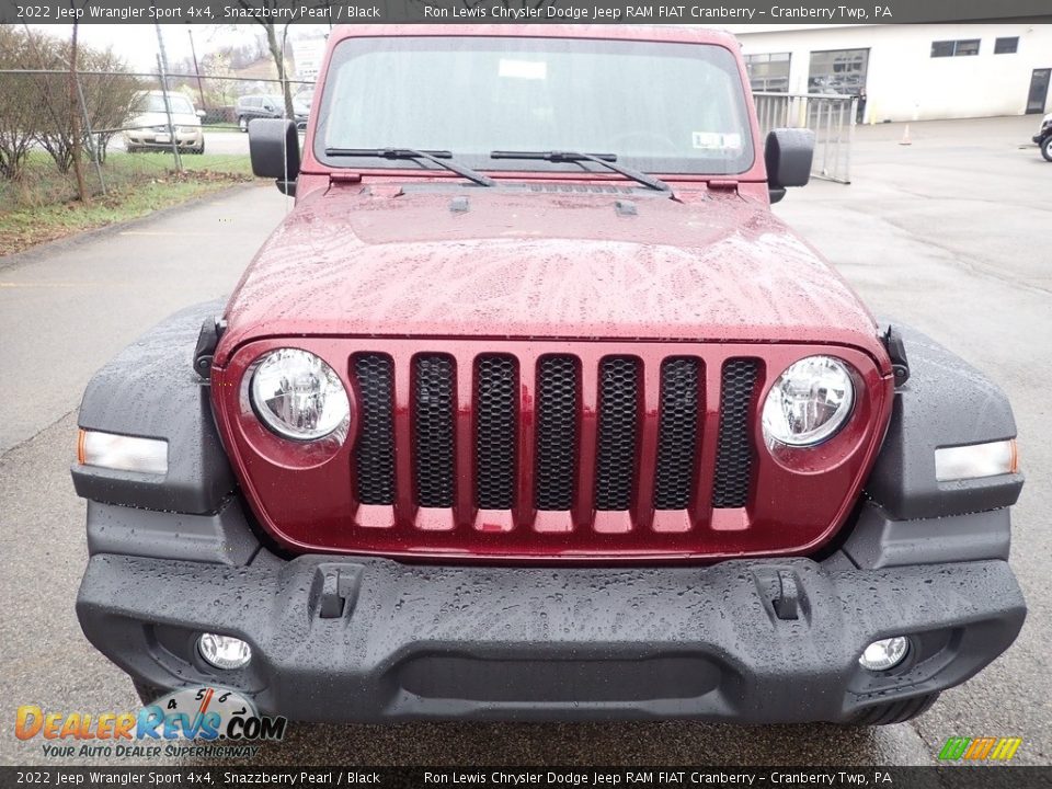 2022 Jeep Wrangler Sport 4x4 Snazzberry Pearl / Black Photo #8