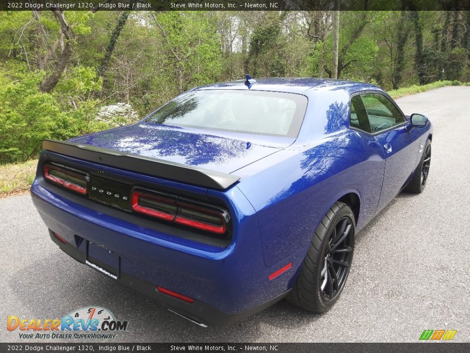 2022 Dodge Challenger 1320 Indigo Blue / Black Photo #6