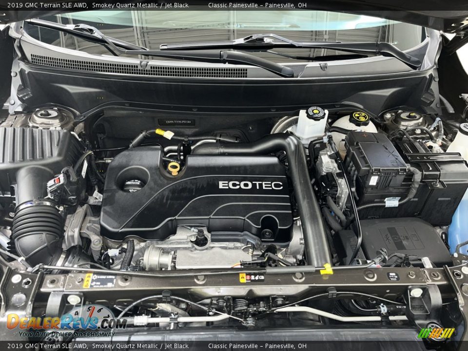2019 GMC Terrain SLE AWD Smokey Quartz Metallic / Jet Black Photo #28