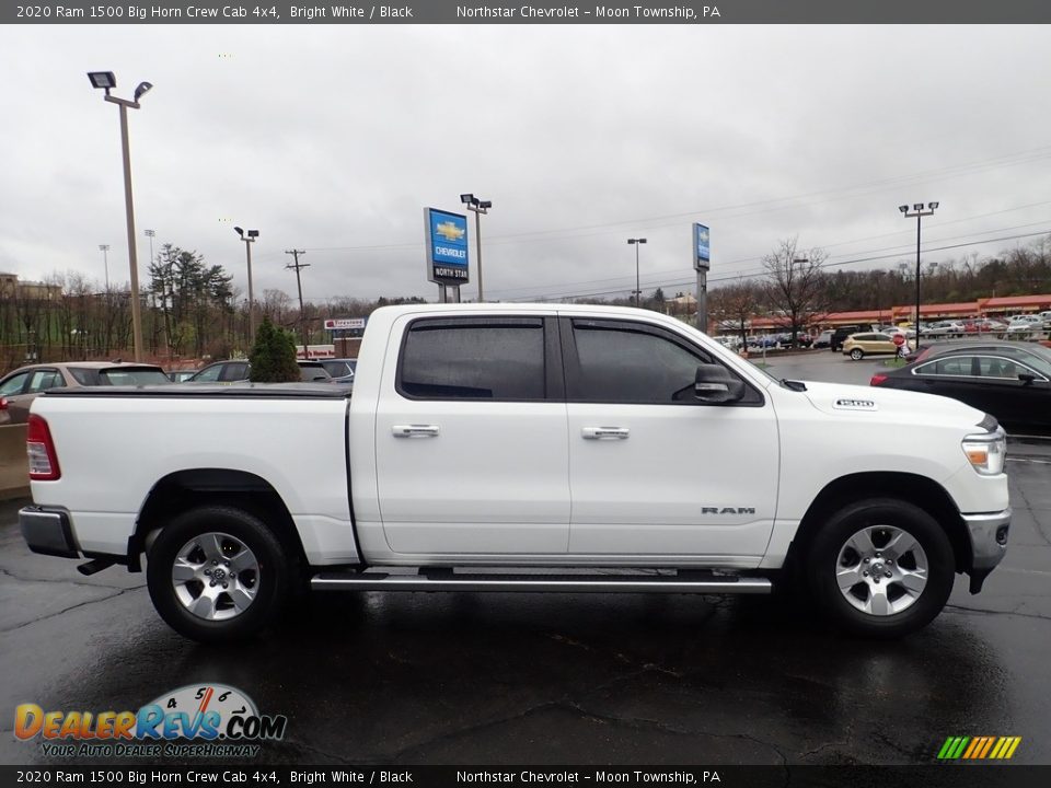 2020 Ram 1500 Big Horn Crew Cab 4x4 Bright White / Black Photo #9