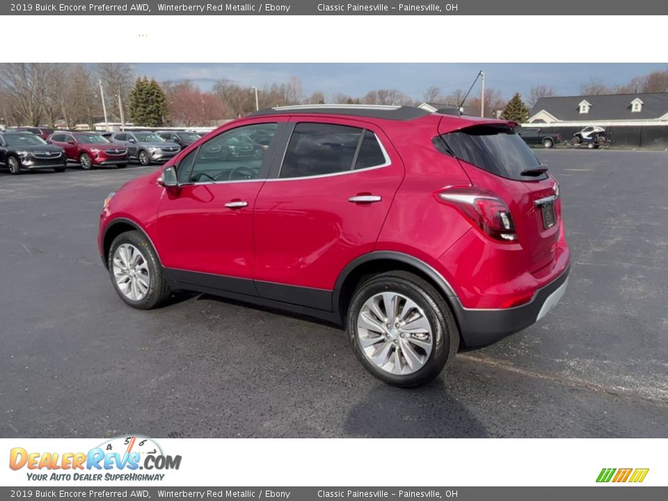 2019 Buick Encore Preferred AWD Winterberry Red Metallic / Ebony Photo #6