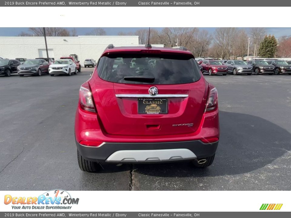 2019 Buick Encore Preferred AWD Winterberry Red Metallic / Ebony Photo #7
