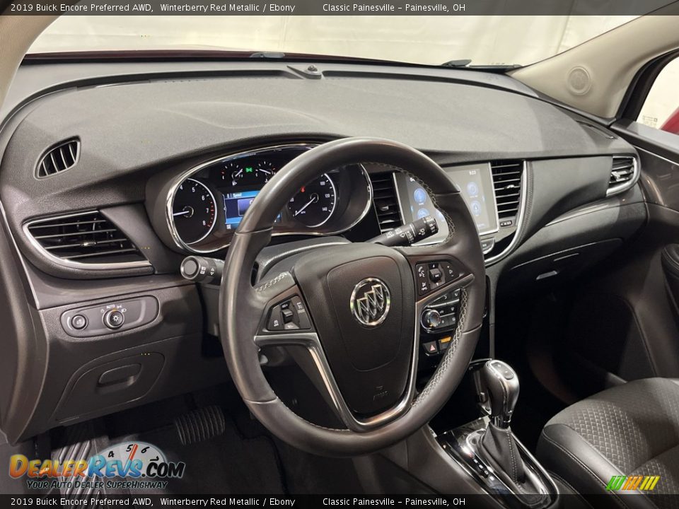 2019 Buick Encore Preferred AWD Winterberry Red Metallic / Ebony Photo #10