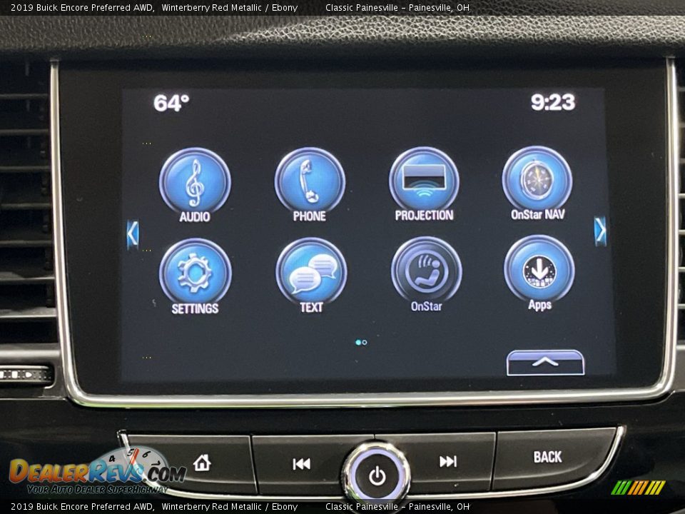 2019 Buick Encore Preferred AWD Winterberry Red Metallic / Ebony Photo #13