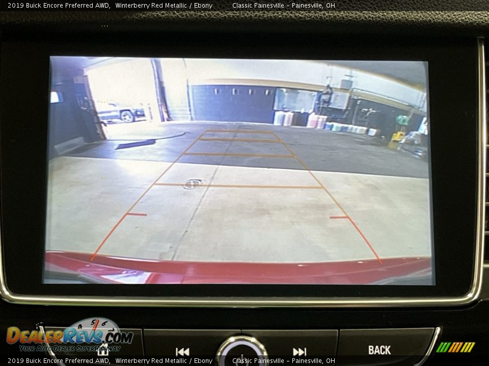 2019 Buick Encore Preferred AWD Winterberry Red Metallic / Ebony Photo #14