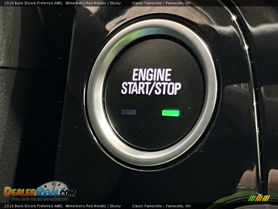 2019 Buick Encore Preferred AWD Winterberry Red Metallic / Ebony Photo #16