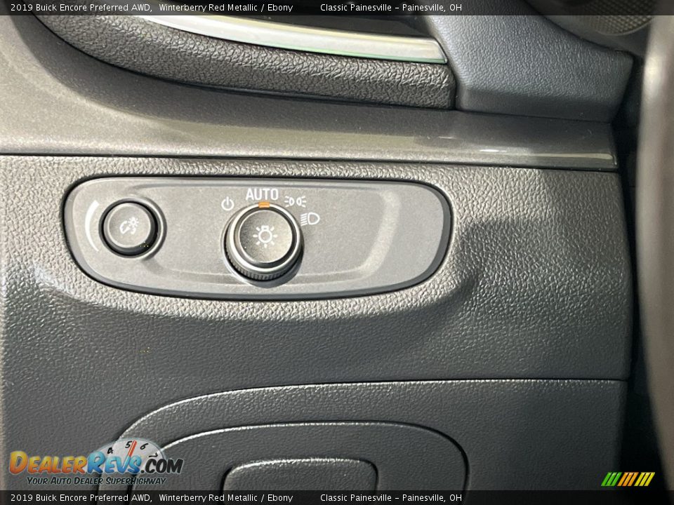 2019 Buick Encore Preferred AWD Winterberry Red Metallic / Ebony Photo #17