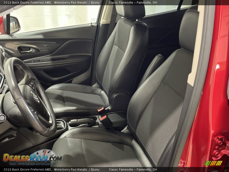 2019 Buick Encore Preferred AWD Winterberry Red Metallic / Ebony Photo #18