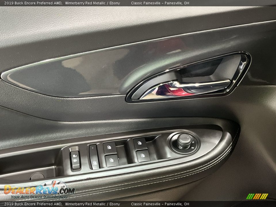 2019 Buick Encore Preferred AWD Winterberry Red Metallic / Ebony Photo #21