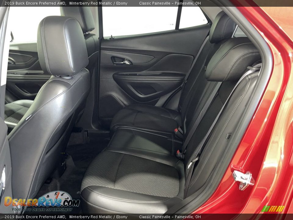 2019 Buick Encore Preferred AWD Winterberry Red Metallic / Ebony Photo #22