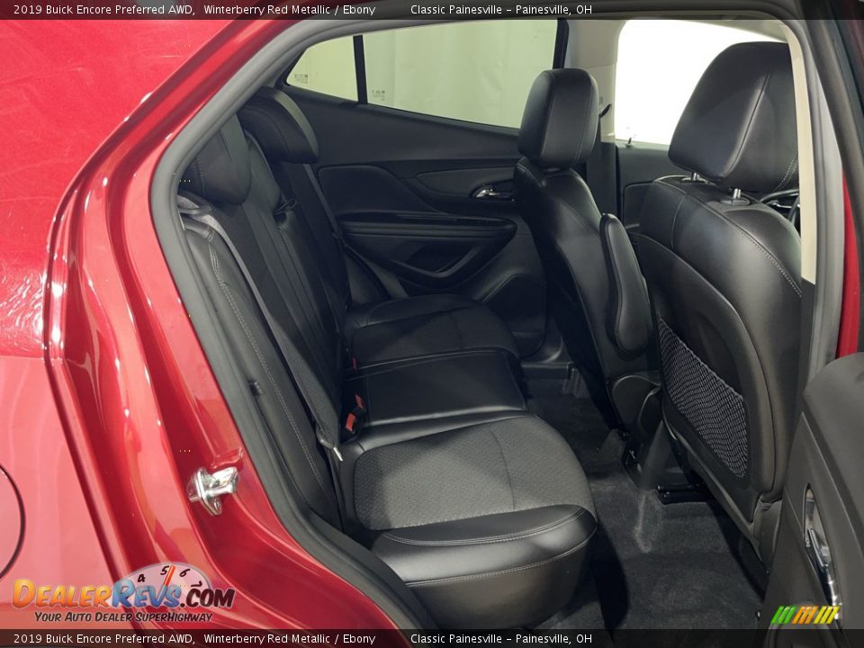2019 Buick Encore Preferred AWD Winterberry Red Metallic / Ebony Photo #24