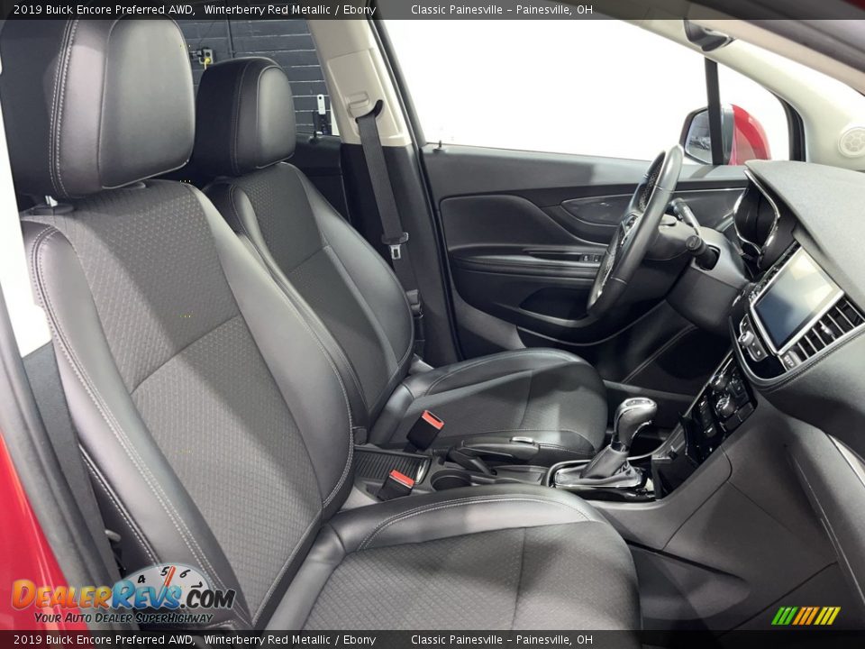 2019 Buick Encore Preferred AWD Winterberry Red Metallic / Ebony Photo #25