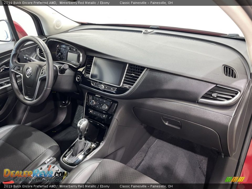 2019 Buick Encore Preferred AWD Winterberry Red Metallic / Ebony Photo #26