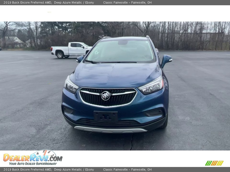 2019 Buick Encore Preferred AWD Deep Azure Metallic / Ebony Photo #3