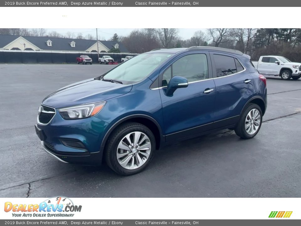2019 Buick Encore Preferred AWD Deep Azure Metallic / Ebony Photo #4