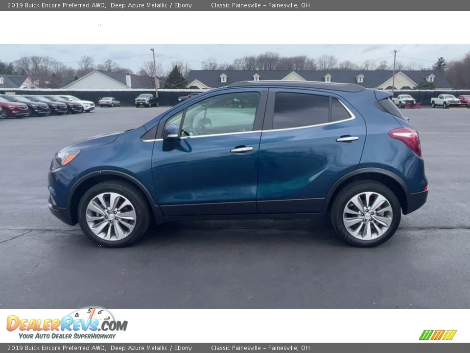 2019 Buick Encore Preferred AWD Deep Azure Metallic / Ebony Photo #5