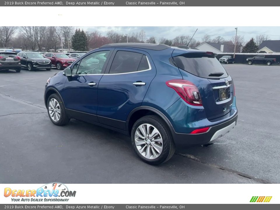 2019 Buick Encore Preferred AWD Deep Azure Metallic / Ebony Photo #6