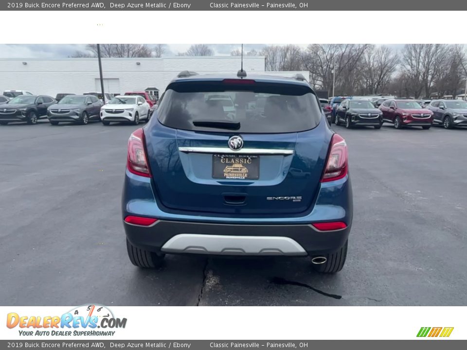 2019 Buick Encore Preferred AWD Deep Azure Metallic / Ebony Photo #7