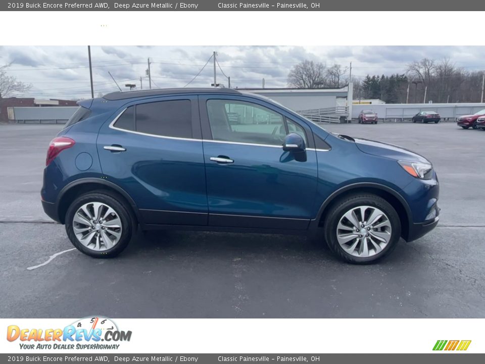 2019 Buick Encore Preferred AWD Deep Azure Metallic / Ebony Photo #9