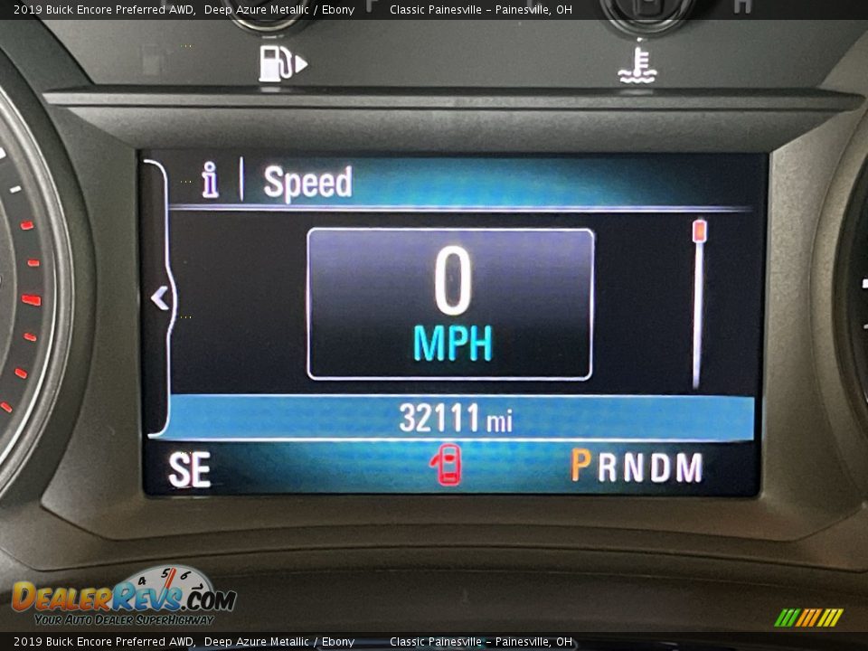 2019 Buick Encore Preferred AWD Deep Azure Metallic / Ebony Photo #12