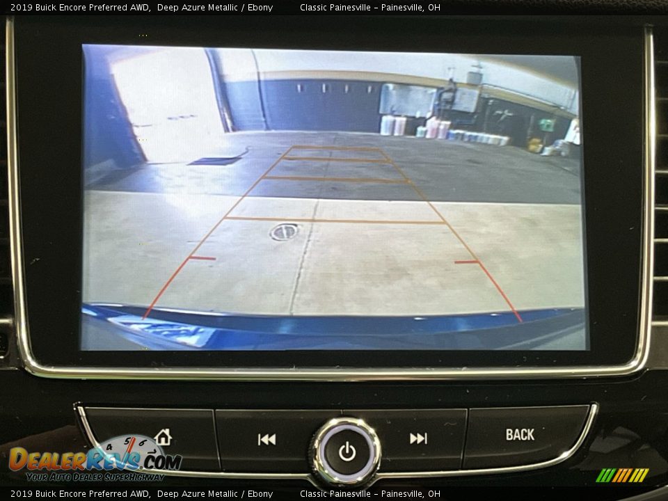2019 Buick Encore Preferred AWD Deep Azure Metallic / Ebony Photo #14