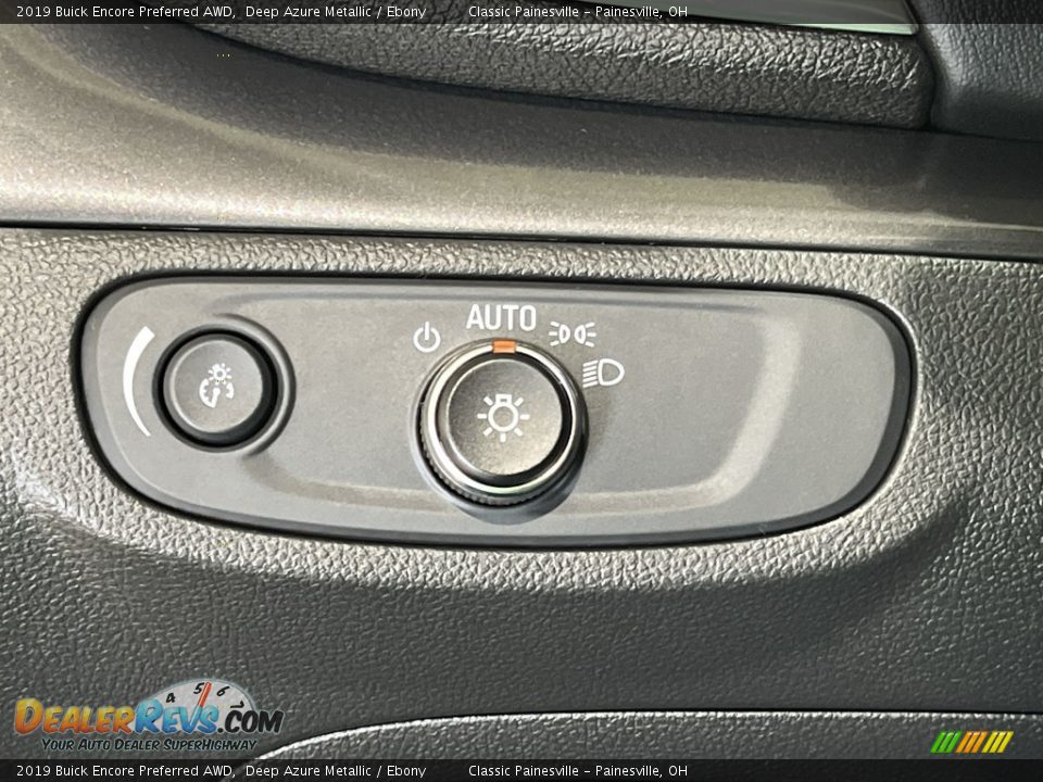 2019 Buick Encore Preferred AWD Deep Azure Metallic / Ebony Photo #17