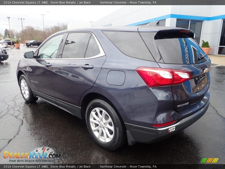 2019 Chevrolet Equinox LT AWD Storm Blue Metallic / Jet Black Photo #4