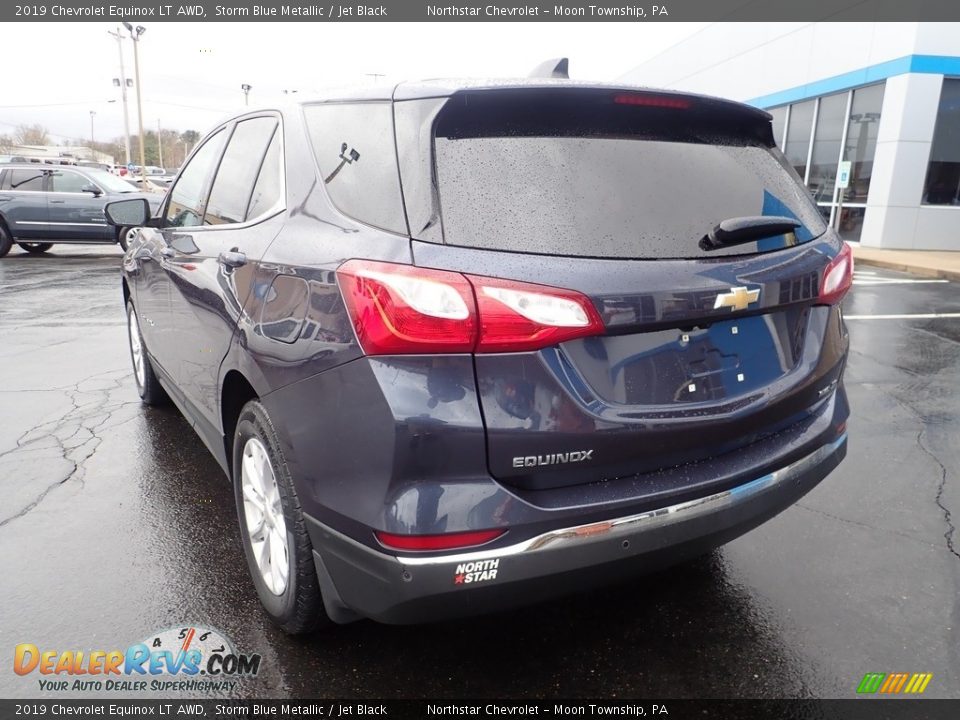 2019 Chevrolet Equinox LT AWD Storm Blue Metallic / Jet Black Photo #5