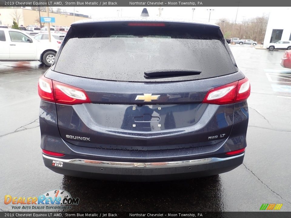 2019 Chevrolet Equinox LT AWD Storm Blue Metallic / Jet Black Photo #6