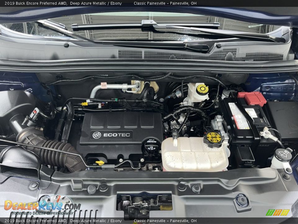 2019 Buick Encore Preferred AWD Deep Azure Metallic / Ebony Photo #27