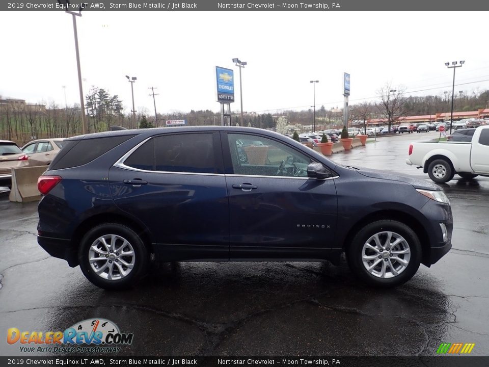 2019 Chevrolet Equinox LT AWD Storm Blue Metallic / Jet Black Photo #10