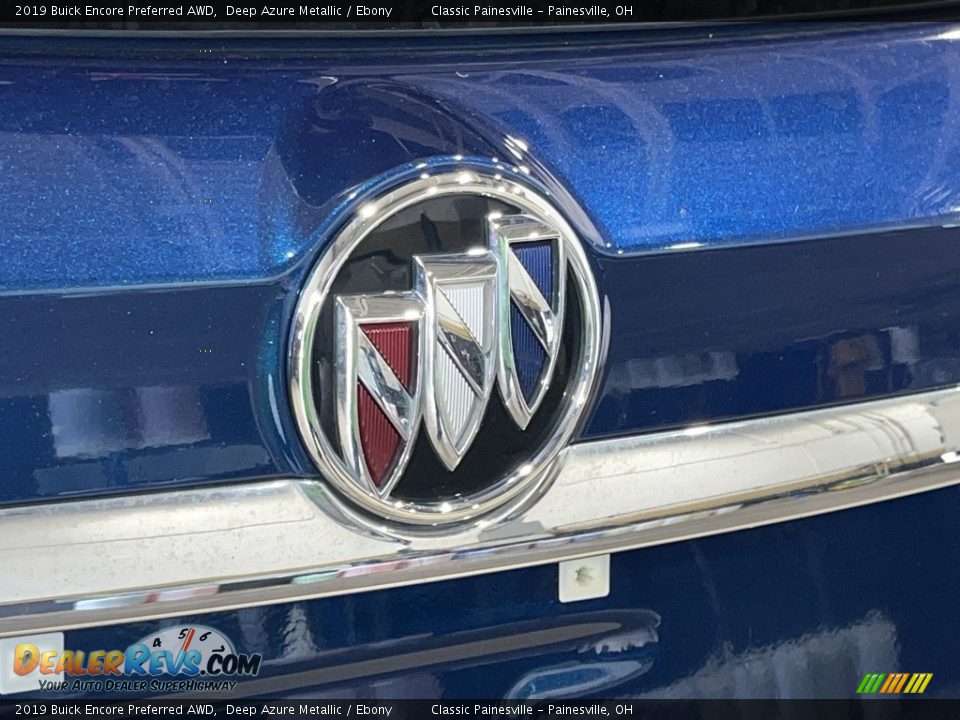 2019 Buick Encore Preferred AWD Deep Azure Metallic / Ebony Photo #28