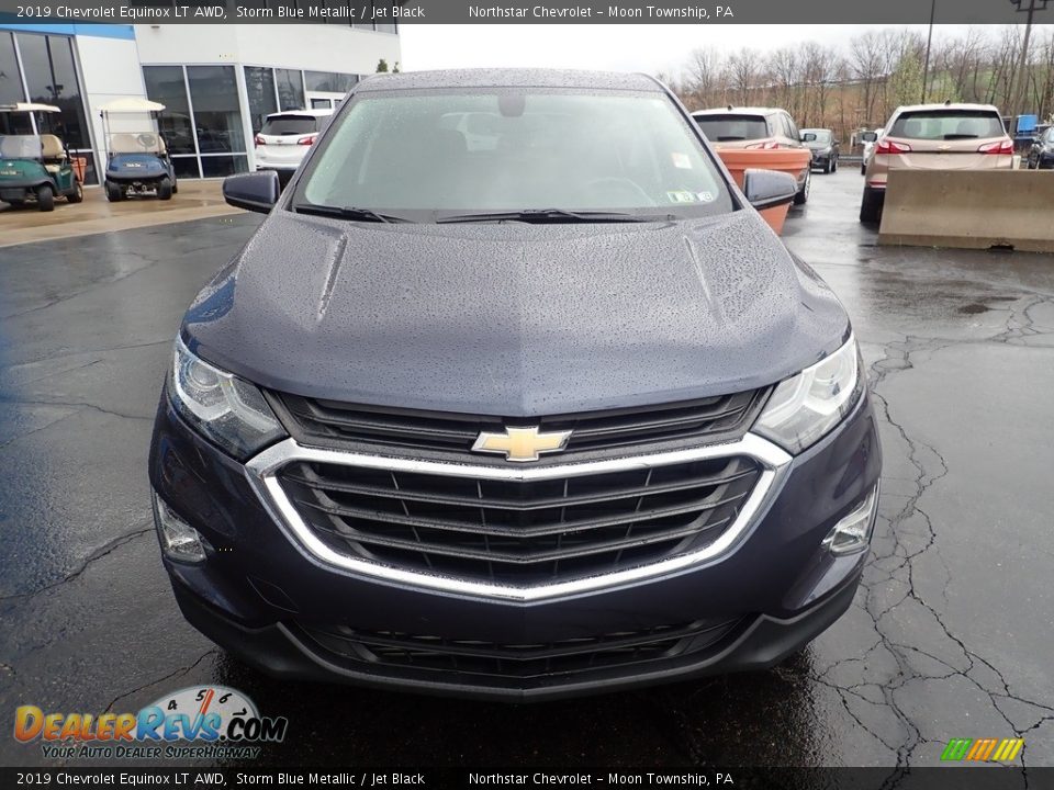 2019 Chevrolet Equinox LT AWD Storm Blue Metallic / Jet Black Photo #13