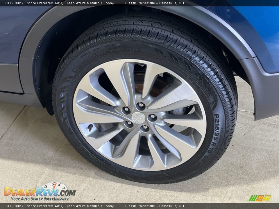2019 Buick Encore Preferred AWD Deep Azure Metallic / Ebony Photo #30